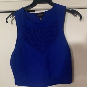 Topshop Royal Blue Tank Top
